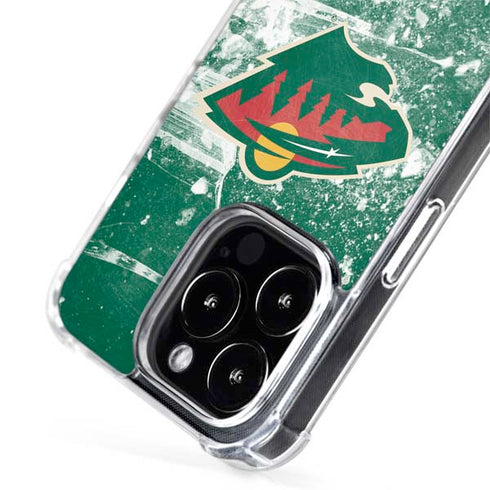 NHL Minnesota Wild Frozen iPhone 15 Pro MagSafe Case